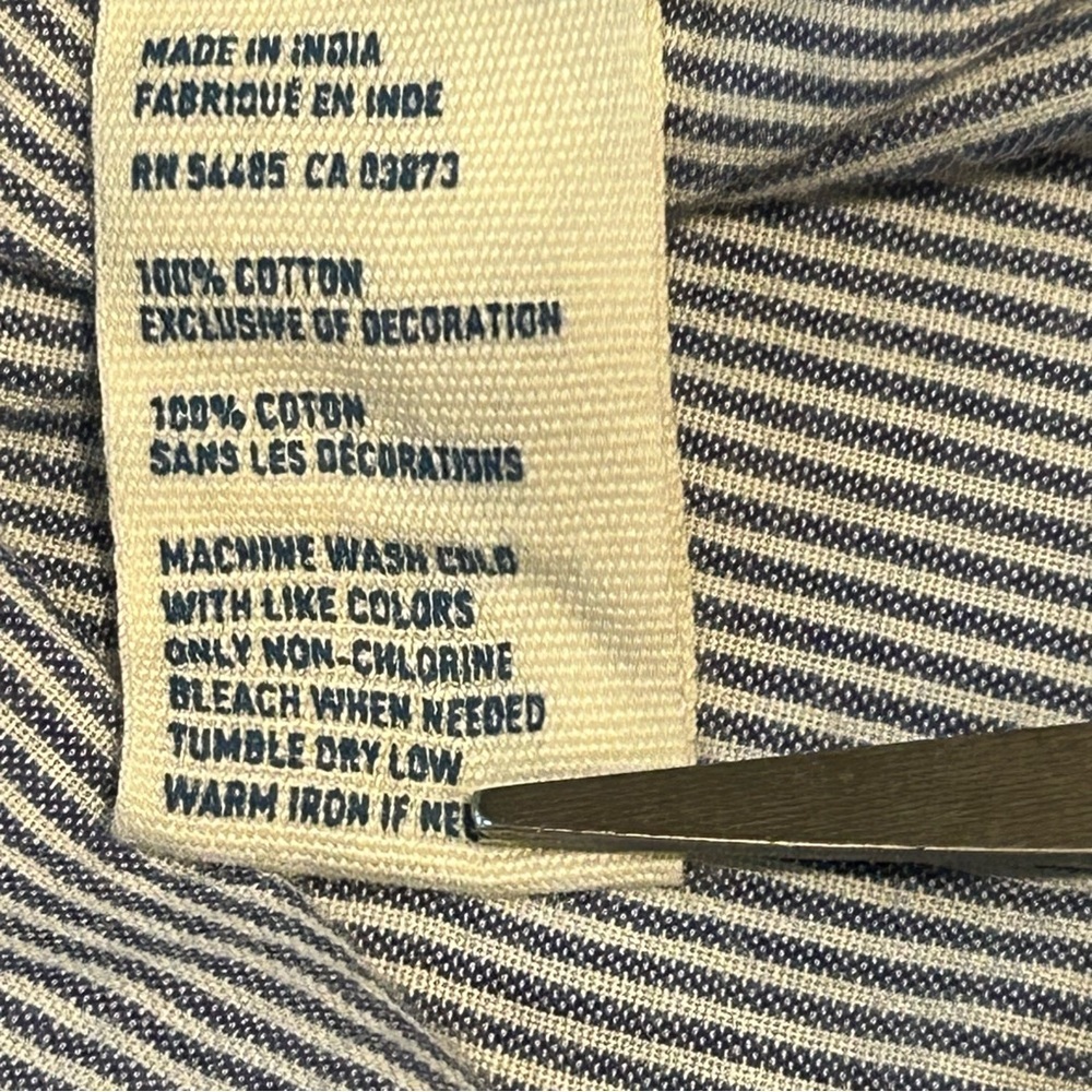 American Eagle Outfitters Women’s Boho Peplum Blouse, size large, Embroidered - Picture 5 of 6